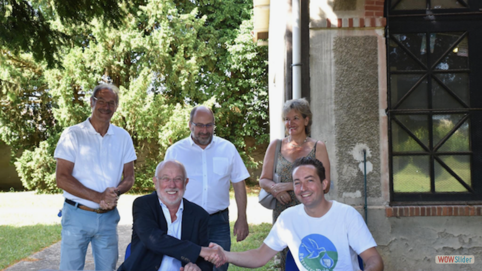 Signature de la convention d'occupation des locaux